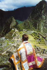 South African Kesa worn at Machu Pichu